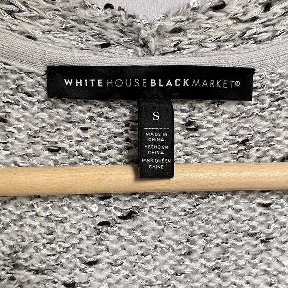 Whbm Button Cuff Sequin Duster S - Picture 5 of 12